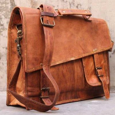 Brown Leather Bag for Woman