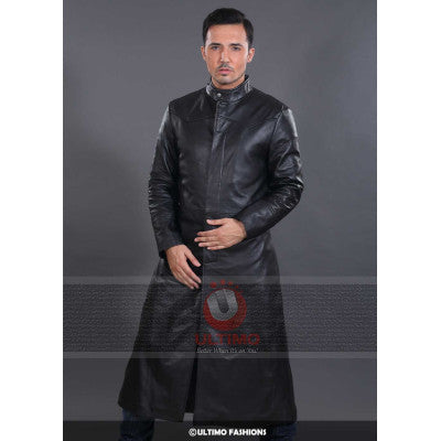 Long Leather Coat