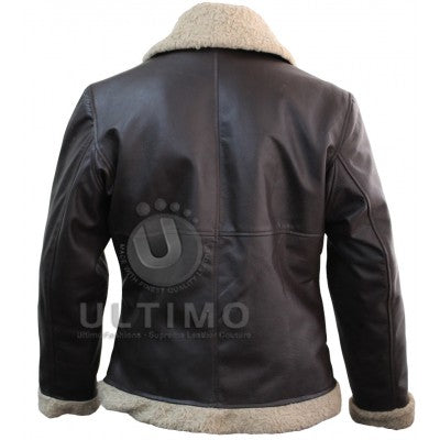  Dark Brown Leather Jacket