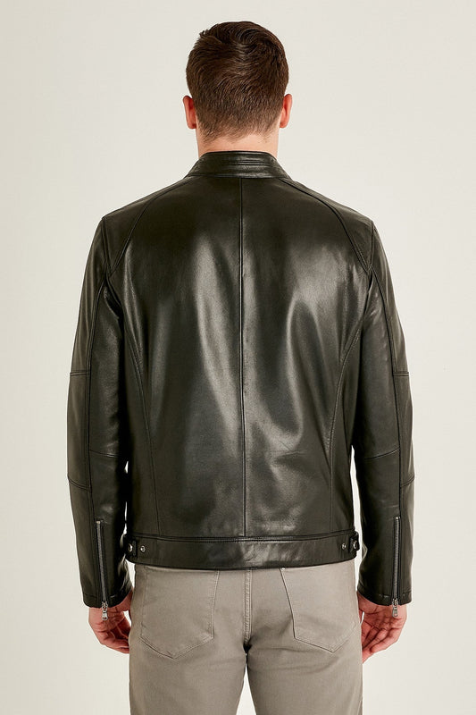 Alonzo Men's Leather Jacket