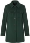 Women's Casual Shacket Jacket - Long Sleeve Button Down Shirt Style Wool Blend Coat with Pockets - Perfect for Fall Winter