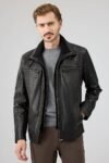 Noir Edge Leather Jacket