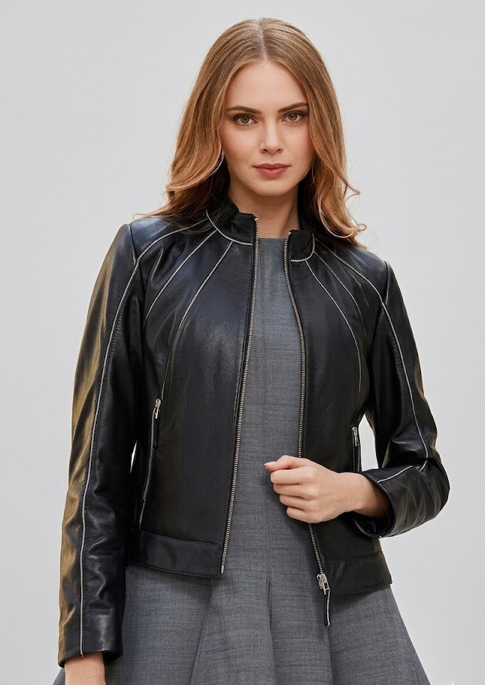 Black-Biker-Style-Leather-front-studio
