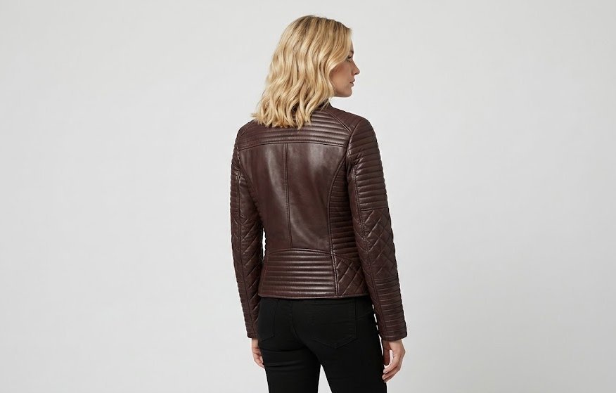 Brown-Lining-leather-Jacket-back-studio