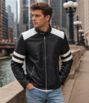 Mayhem Black Biker Jacket