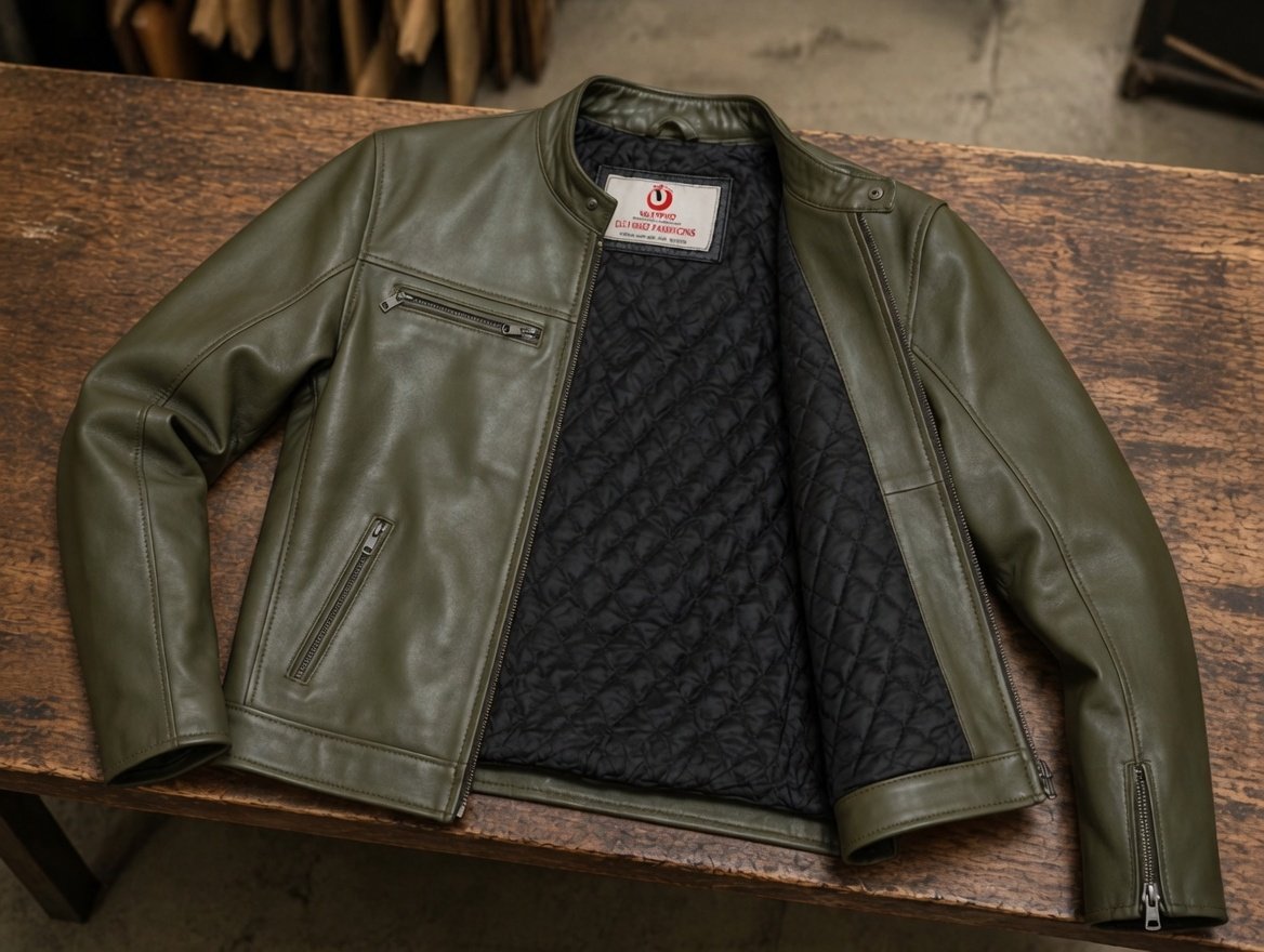 olive green table