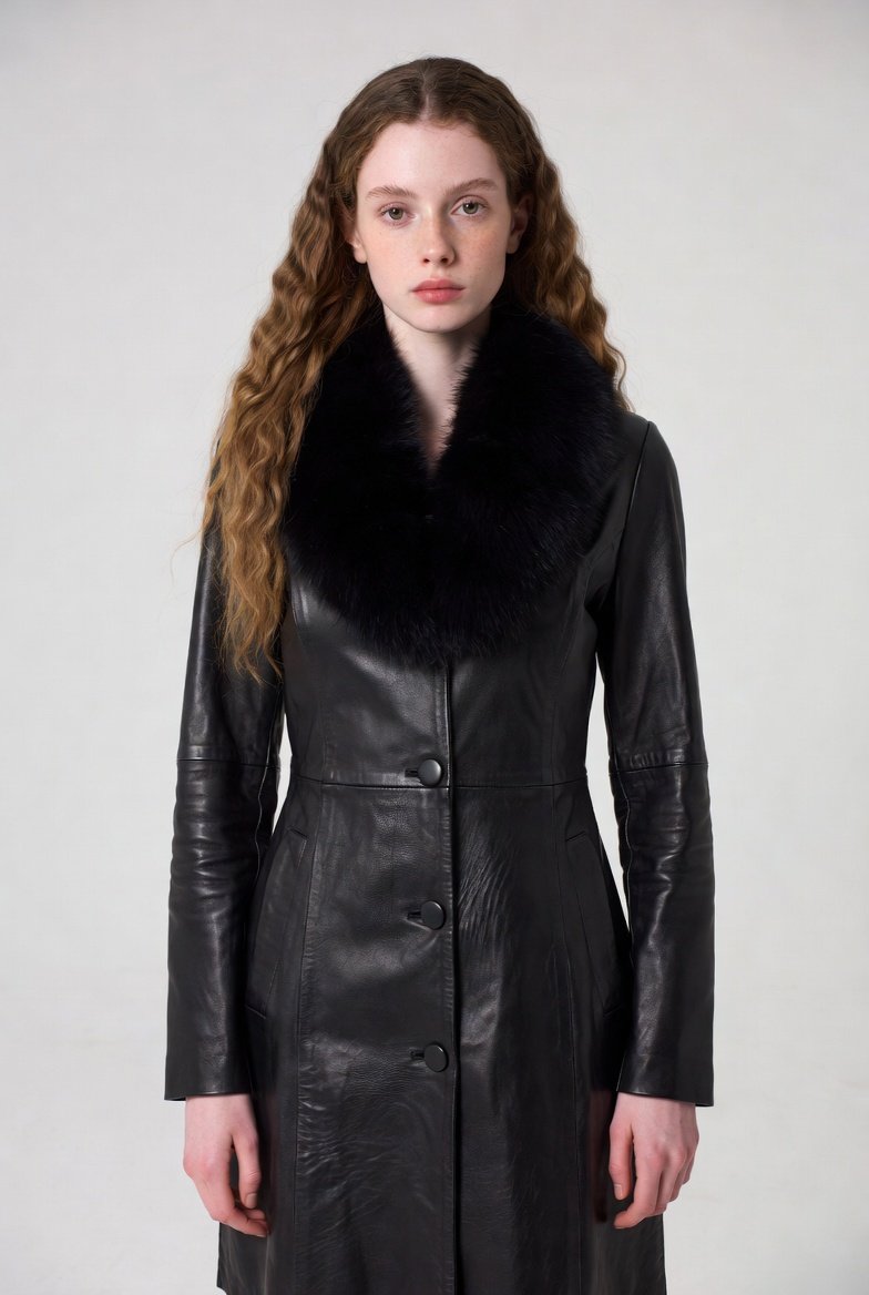 trench coat black 2