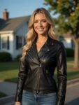 Valerio Brando Premium Leather Biker Jacket